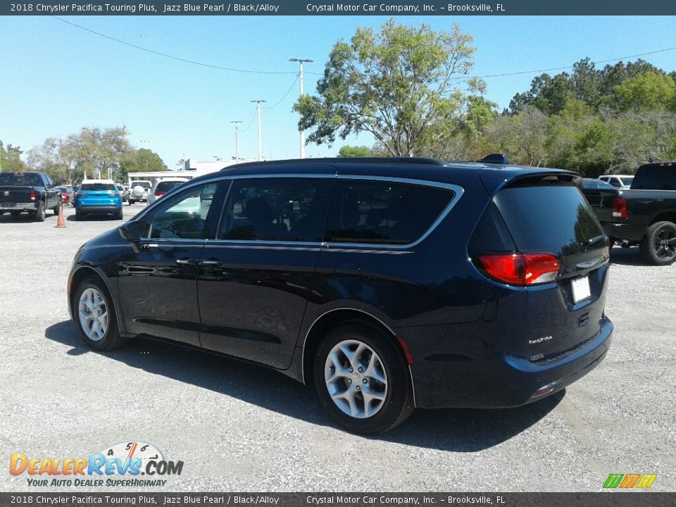 2018 Chrysler Pacifica Touring Plus Jazz Blue Pearl / Black/Alloy Photo #3