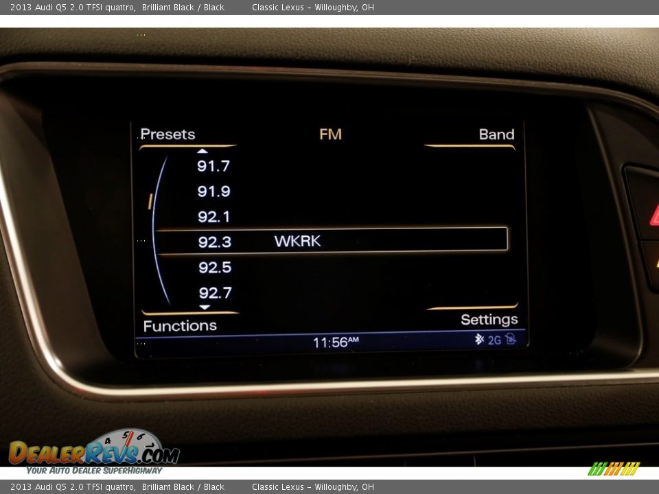 2013 Audi Q5 2.0 TFSI quattro Brilliant Black / Black Photo #13