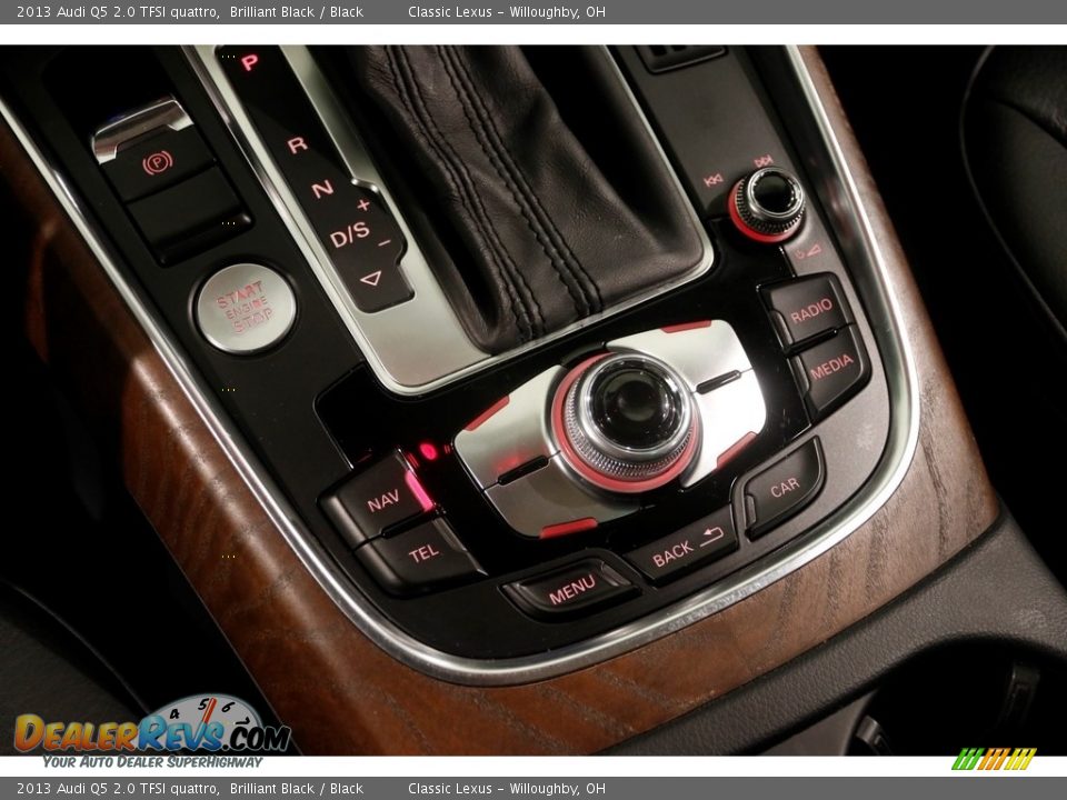 2013 Audi Q5 2.0 TFSI quattro Brilliant Black / Black Photo #15