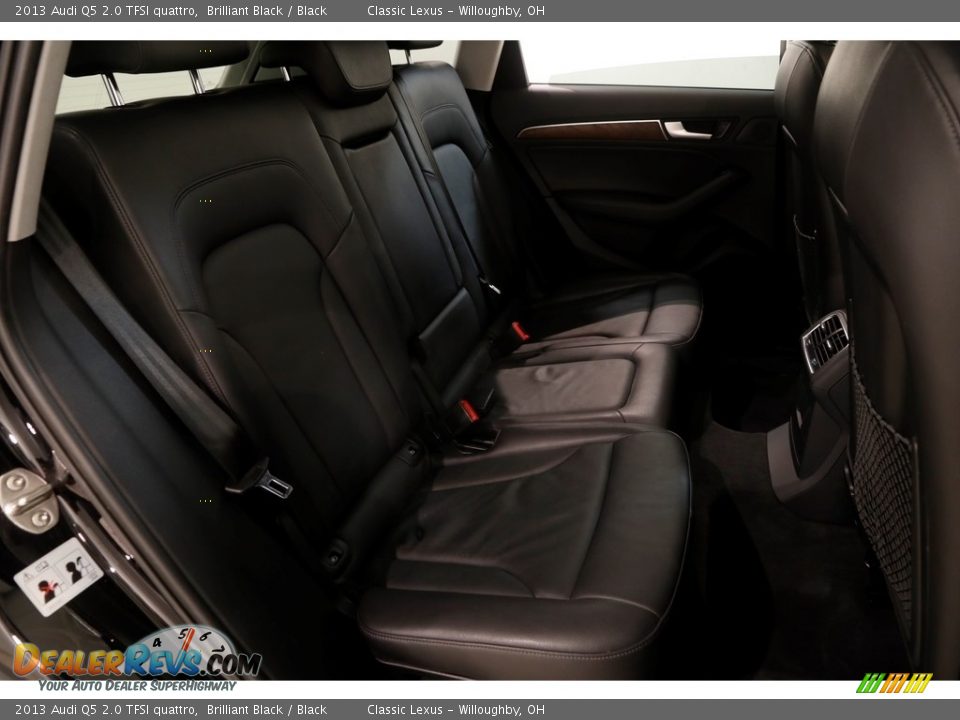 2013 Audi Q5 2.0 TFSI quattro Brilliant Black / Black Photo #17