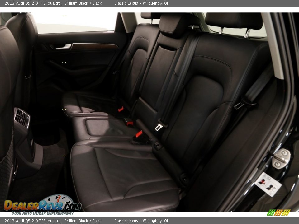 2013 Audi Q5 2.0 TFSI quattro Brilliant Black / Black Photo #18