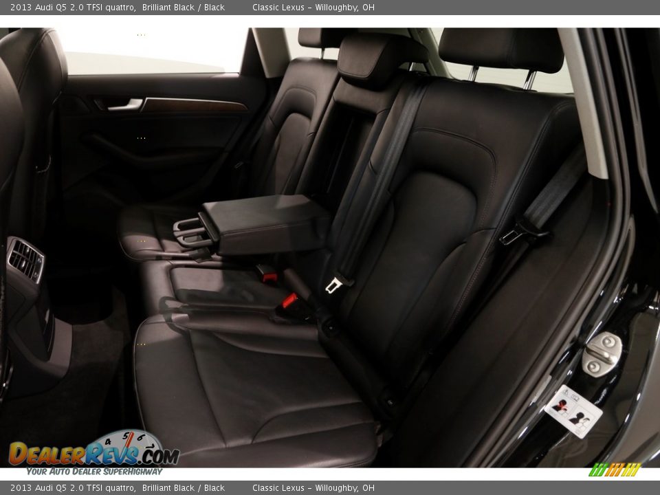 2013 Audi Q5 2.0 TFSI quattro Brilliant Black / Black Photo #19