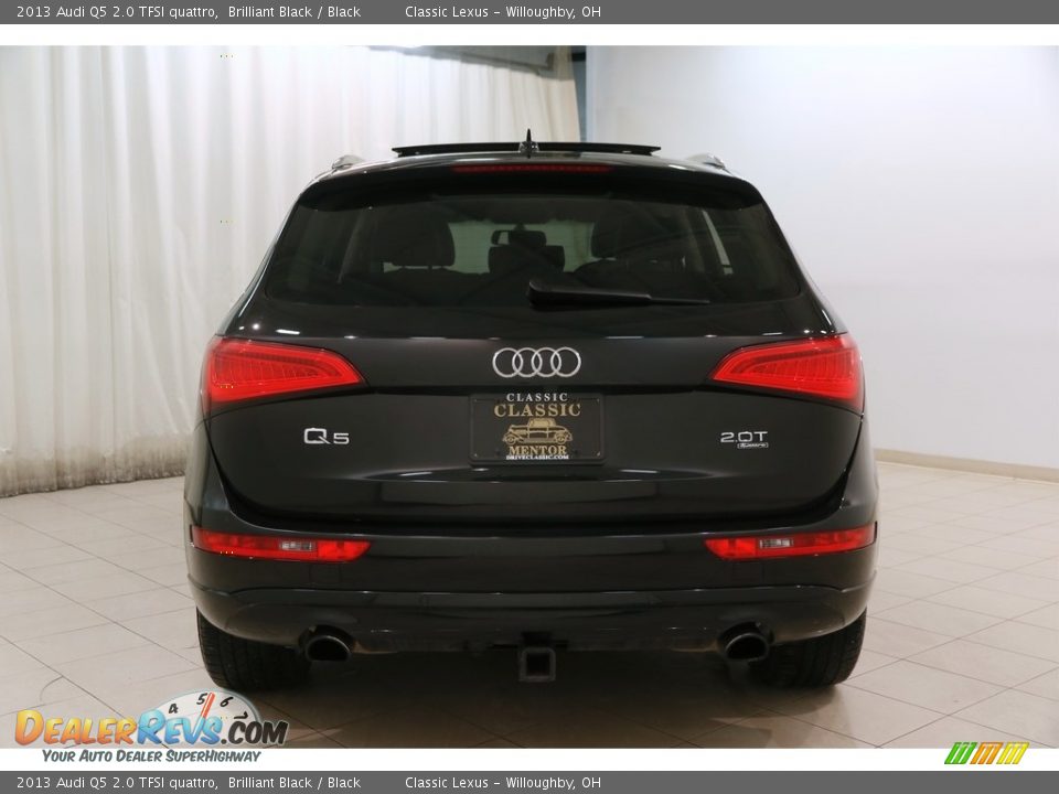 2013 Audi Q5 2.0 TFSI quattro Brilliant Black / Black Photo #20