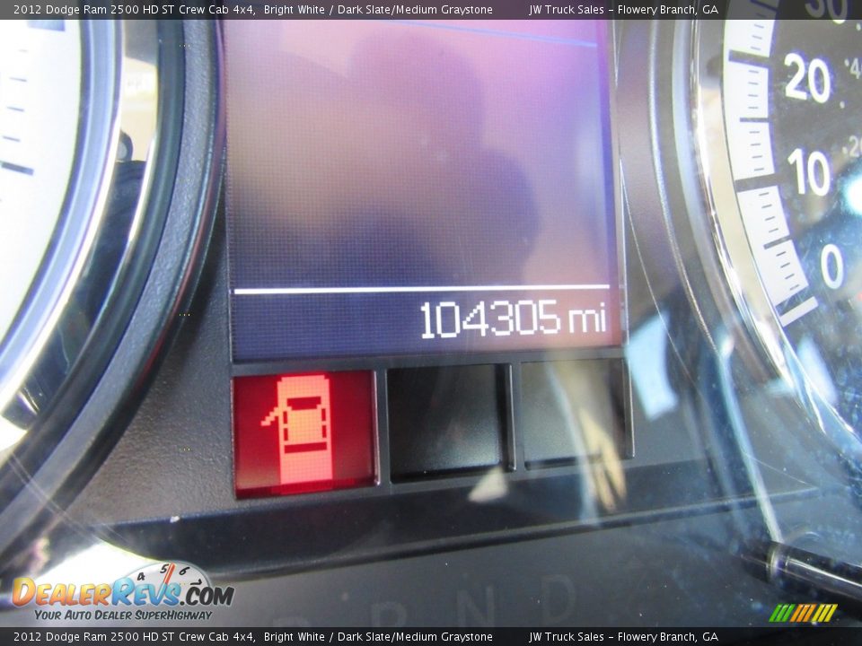 2012 Dodge Ram 2500 HD ST Crew Cab 4x4 Bright White / Dark Slate/Medium Graystone Photo #23