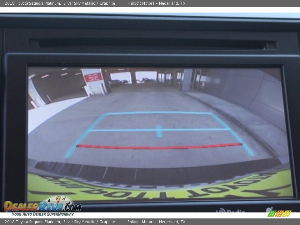 2018 Toyota Sequoia Platinum Silver Sky Metallic / Graphite Photo #17