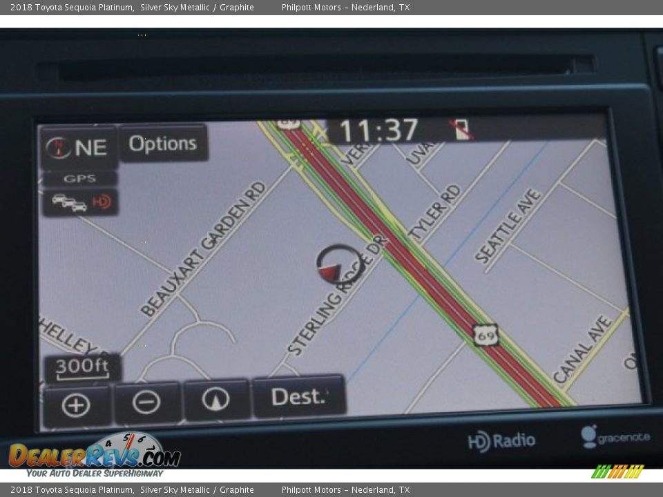 2018 Toyota Sequoia Platinum Silver Sky Metallic / Graphite Photo #18