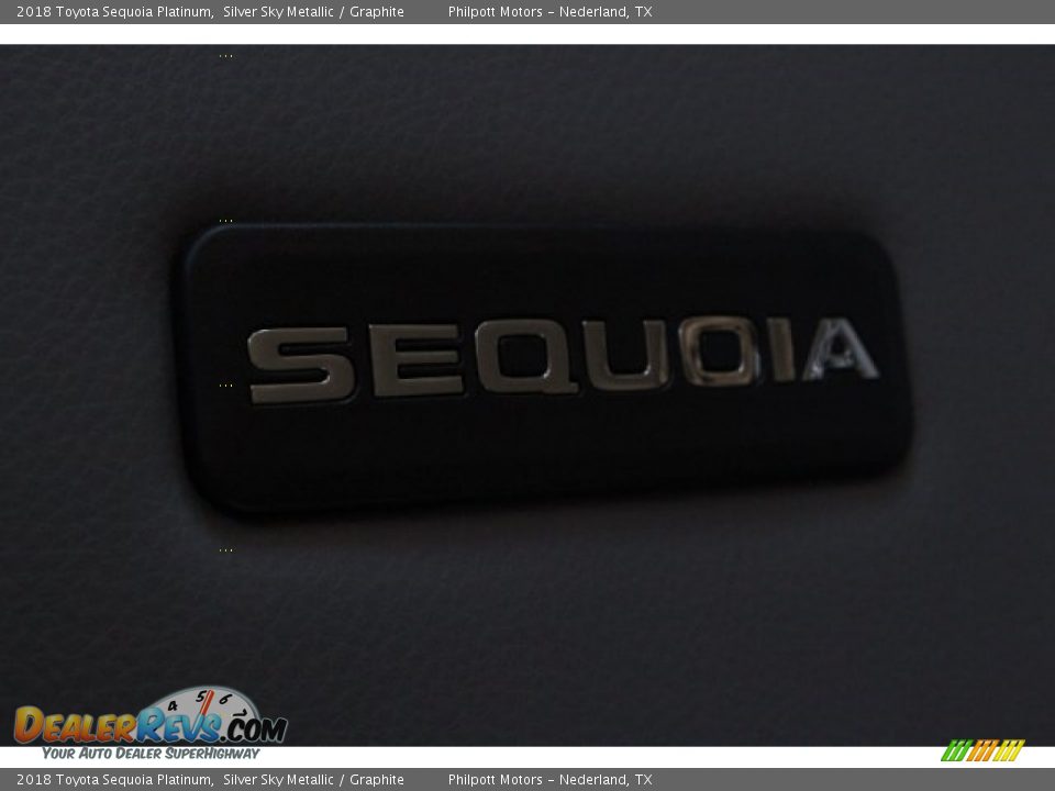2018 Toyota Sequoia Platinum Silver Sky Metallic / Graphite Photo #27