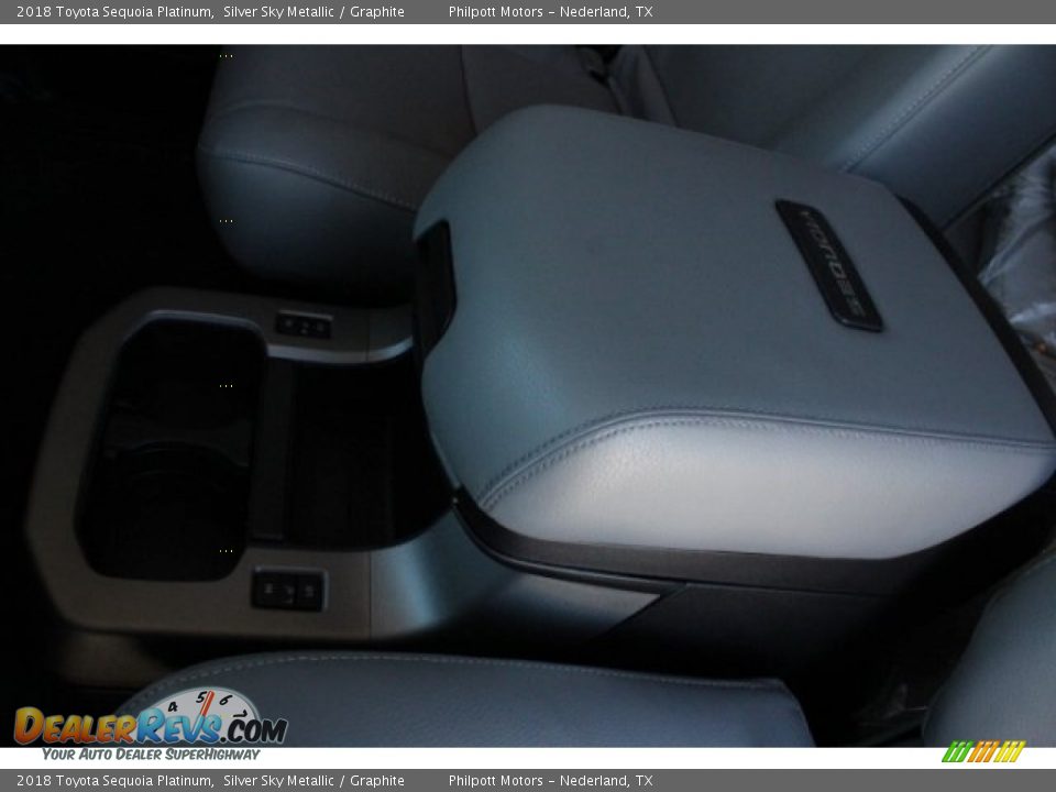 2018 Toyota Sequoia Platinum Silver Sky Metallic / Graphite Photo #28