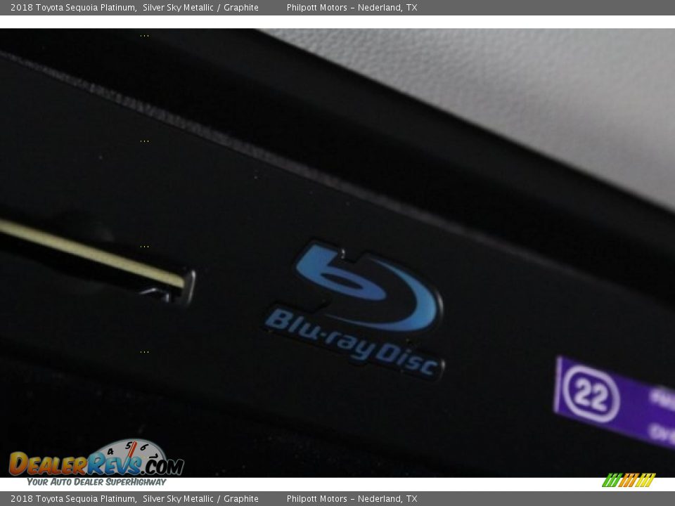 2018 Toyota Sequoia Platinum Silver Sky Metallic / Graphite Photo #30