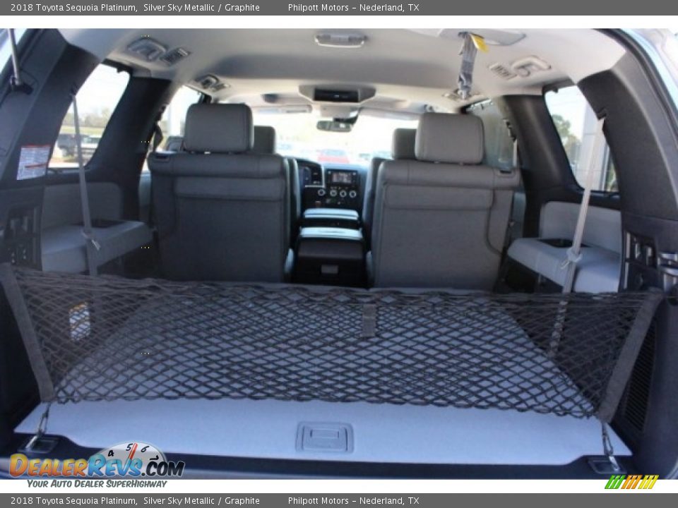 2018 Toyota Sequoia Platinum Silver Sky Metallic / Graphite Photo #34