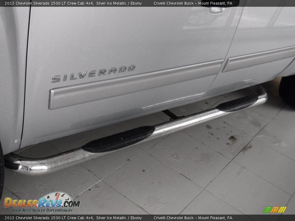 2013 Chevrolet Silverado 1500 LT Crew Cab 4x4 Silver Ice Metallic / Ebony Photo #4
