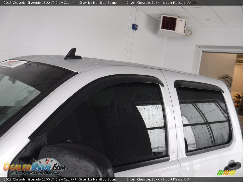 2013 Chevrolet Silverado 1500 LT Crew Cab 4x4 Silver Ice Metallic / Ebony Photo #5