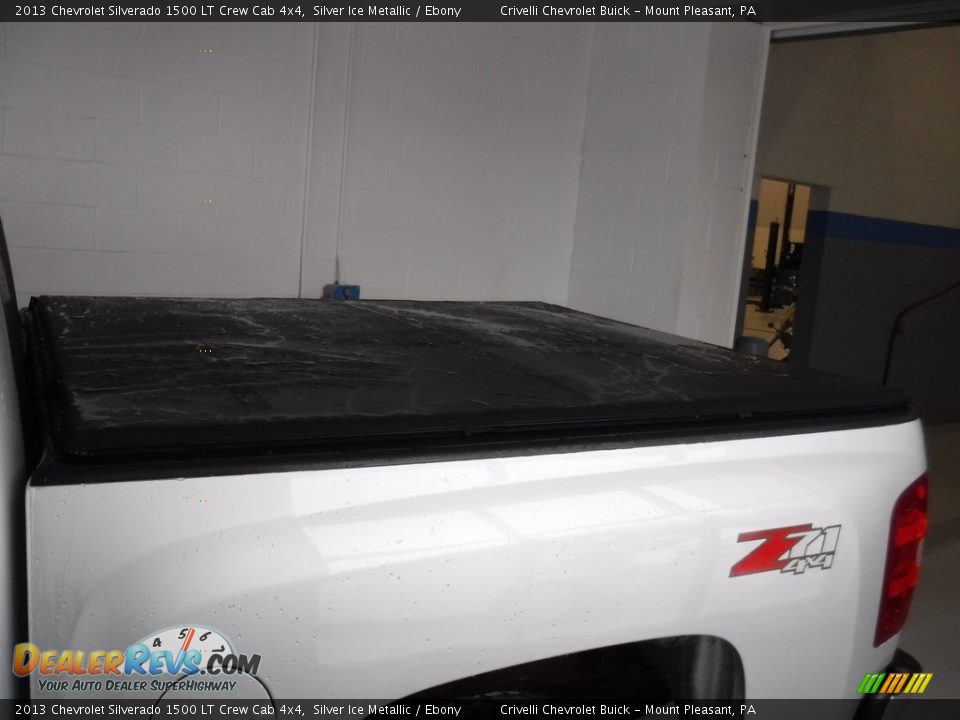 2013 Chevrolet Silverado 1500 LT Crew Cab 4x4 Silver Ice Metallic / Ebony Photo #6