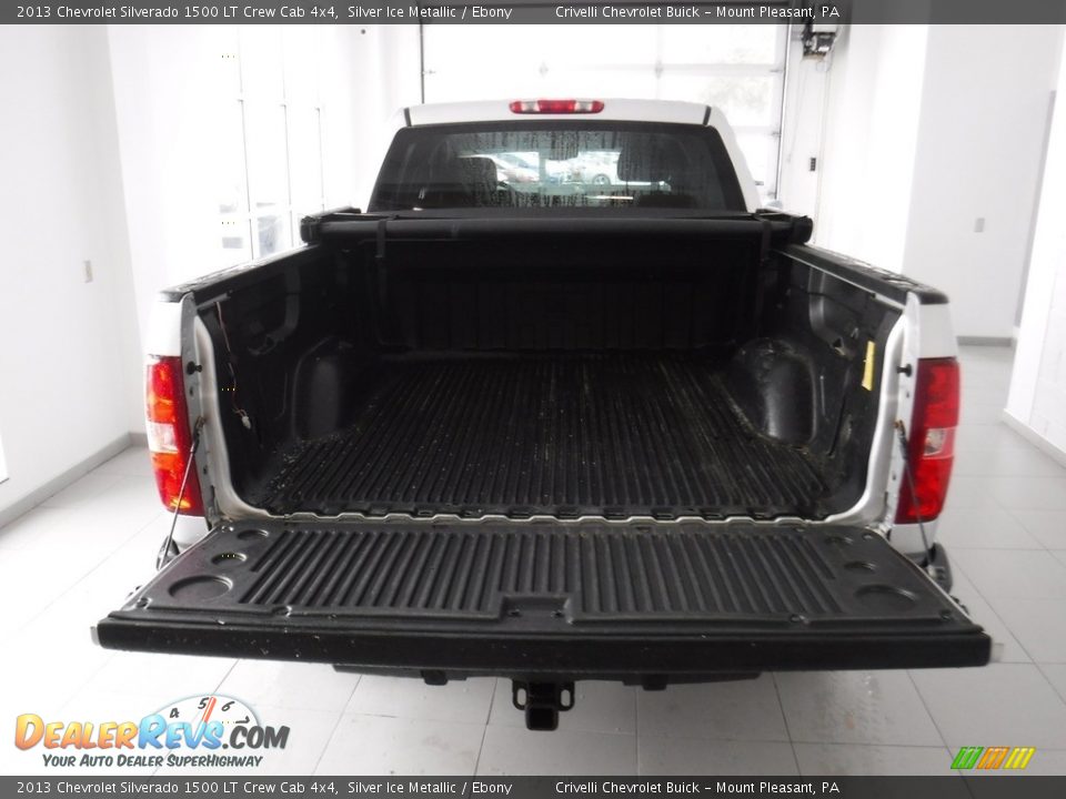 2013 Chevrolet Silverado 1500 LT Crew Cab 4x4 Silver Ice Metallic / Ebony Photo #17