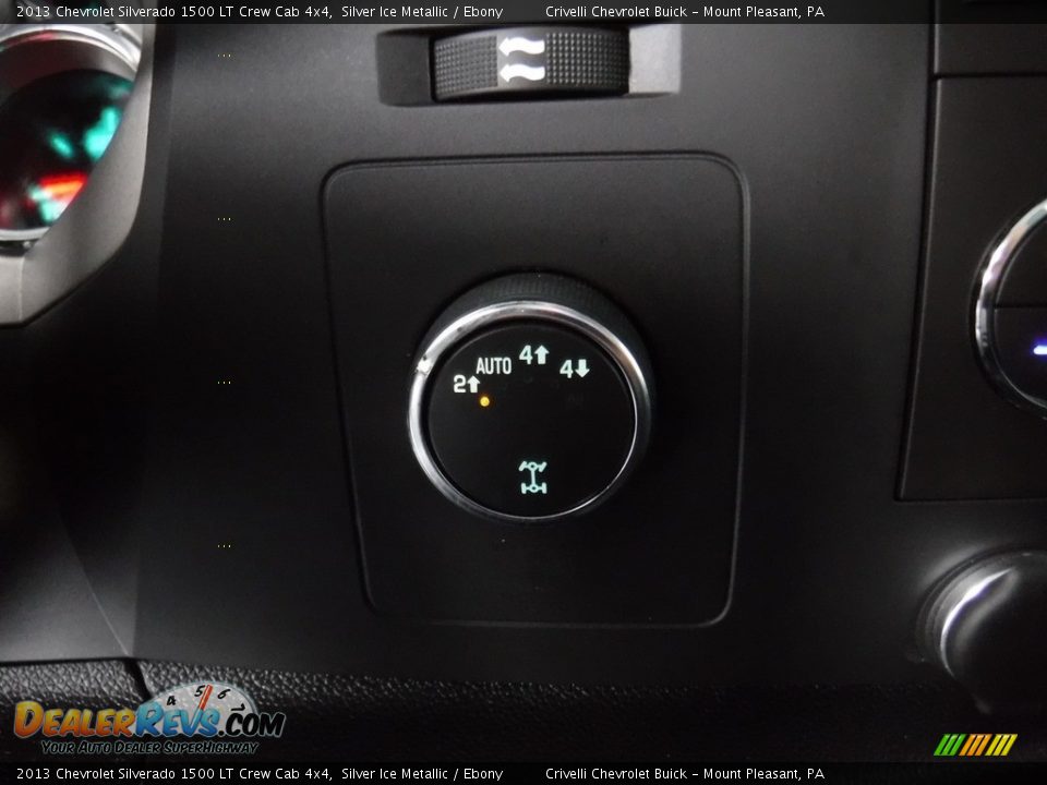 2013 Chevrolet Silverado 1500 LT Crew Cab 4x4 Silver Ice Metallic / Ebony Photo #29