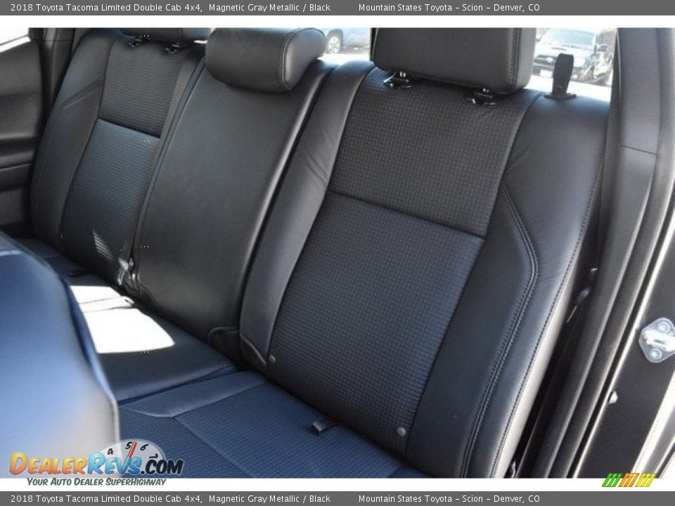 2018 Toyota Tacoma Limited Double Cab 4x4 Magnetic Gray Metallic / Black Photo #16