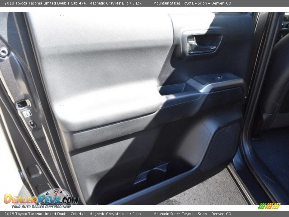 2018 Toyota Tacoma Limited Double Cab 4x4 Magnetic Gray Metallic / Black Photo #21