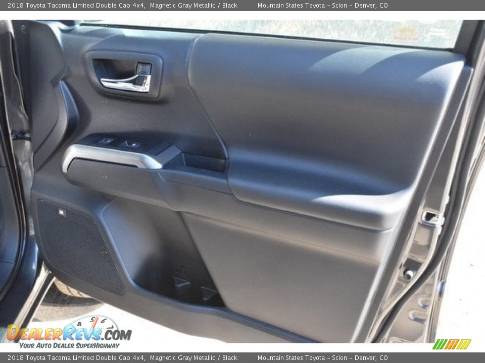 2018 Toyota Tacoma Limited Double Cab 4x4 Magnetic Gray Metallic / Black Photo #22