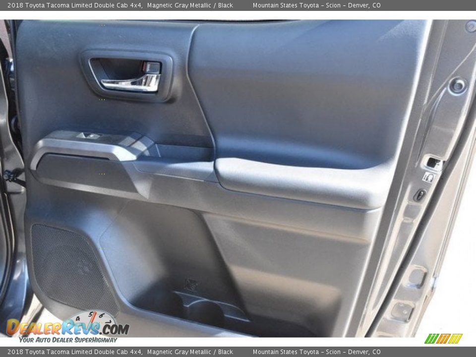 2018 Toyota Tacoma Limited Double Cab 4x4 Magnetic Gray Metallic / Black Photo #23