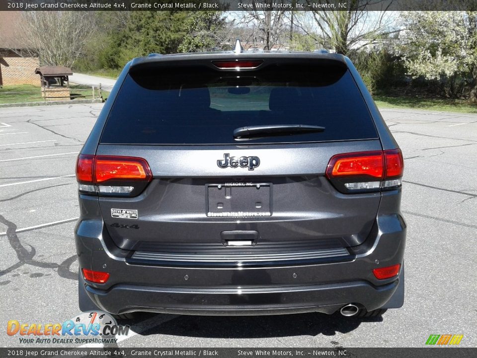 2018 Jeep Grand Cherokee Altitude 4x4 Granite Crystal Metallic / Black Photo #7