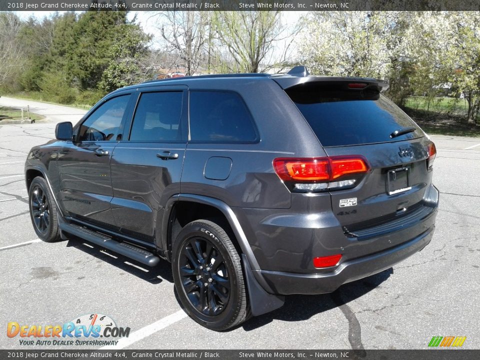 2018 Jeep Grand Cherokee Altitude 4x4 Granite Crystal Metallic / Black Photo #8
