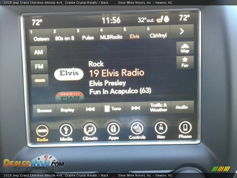 2018 Jeep Grand Cherokee Altitude 4x4 Granite Crystal Metallic / Black Photo #20