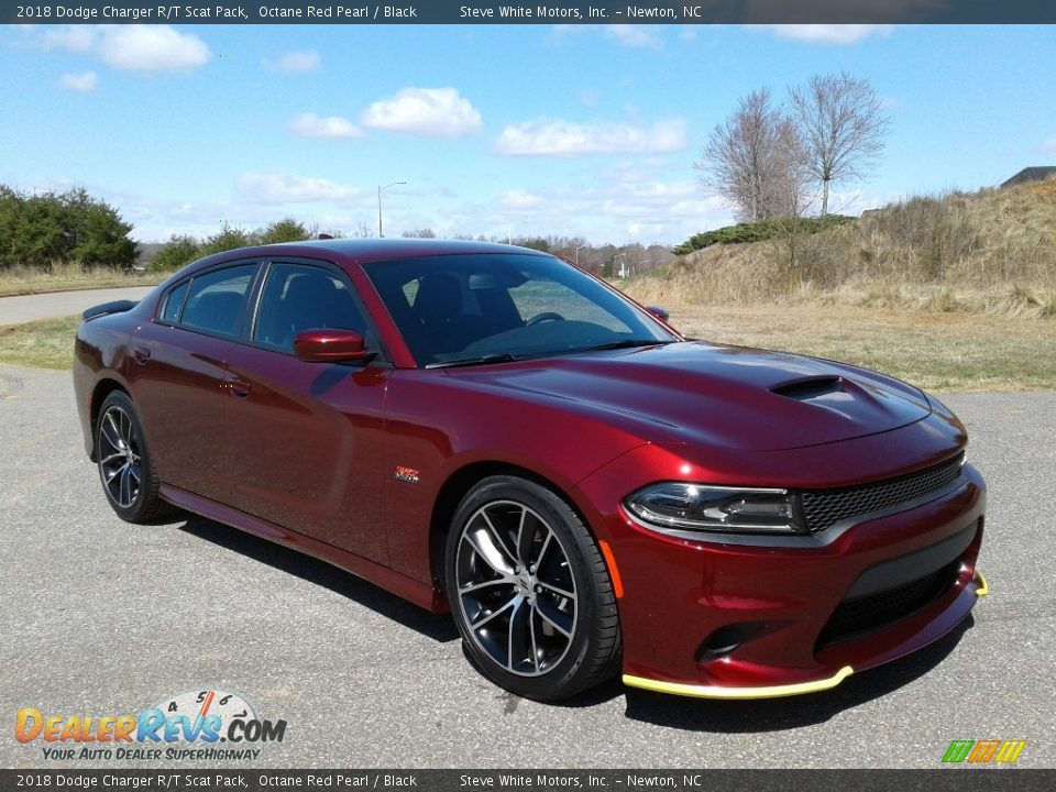 2018 Dodge Charger R/T Scat Pack Octane Red Pearl / Black Photo #4