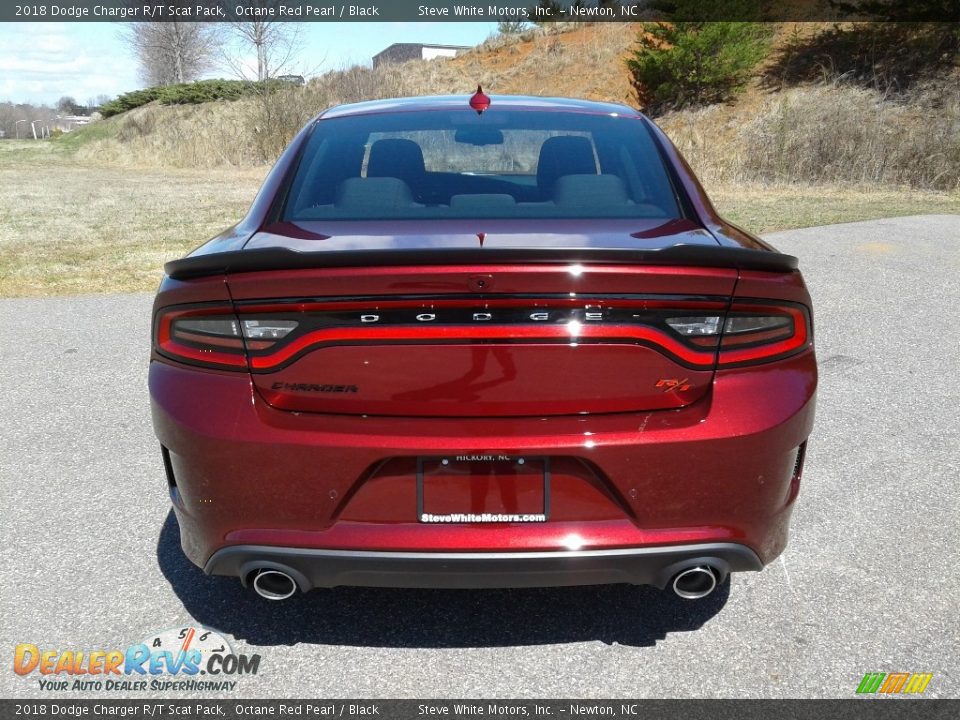 2018 Dodge Charger R/T Scat Pack Octane Red Pearl / Black Photo #7