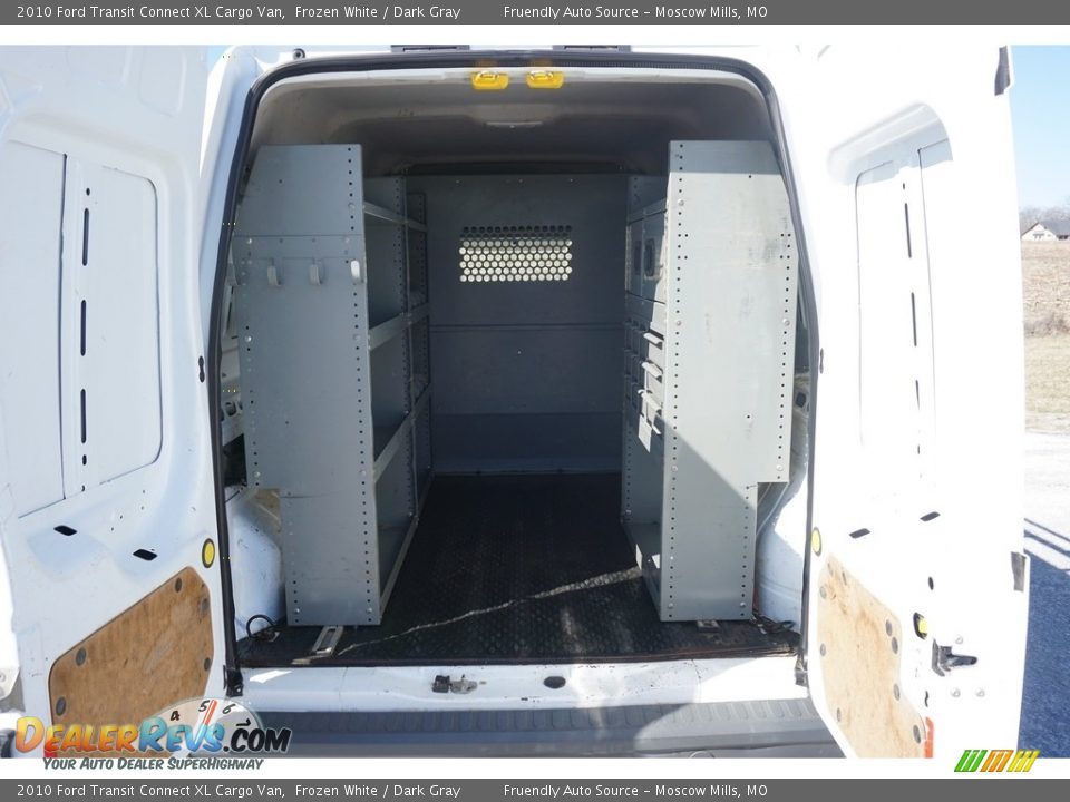 2010 Ford Transit Connect XL Cargo Van Frozen White / Dark Gray Photo #8