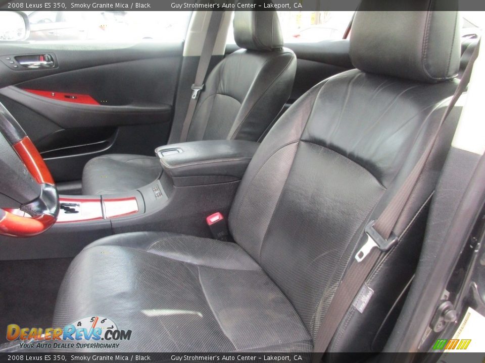 2008 Lexus ES 350 Smoky Granite Mica / Black Photo #8