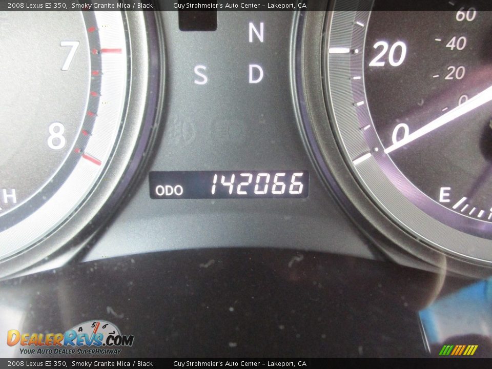 2008 Lexus ES 350 Smoky Granite Mica / Black Photo #11