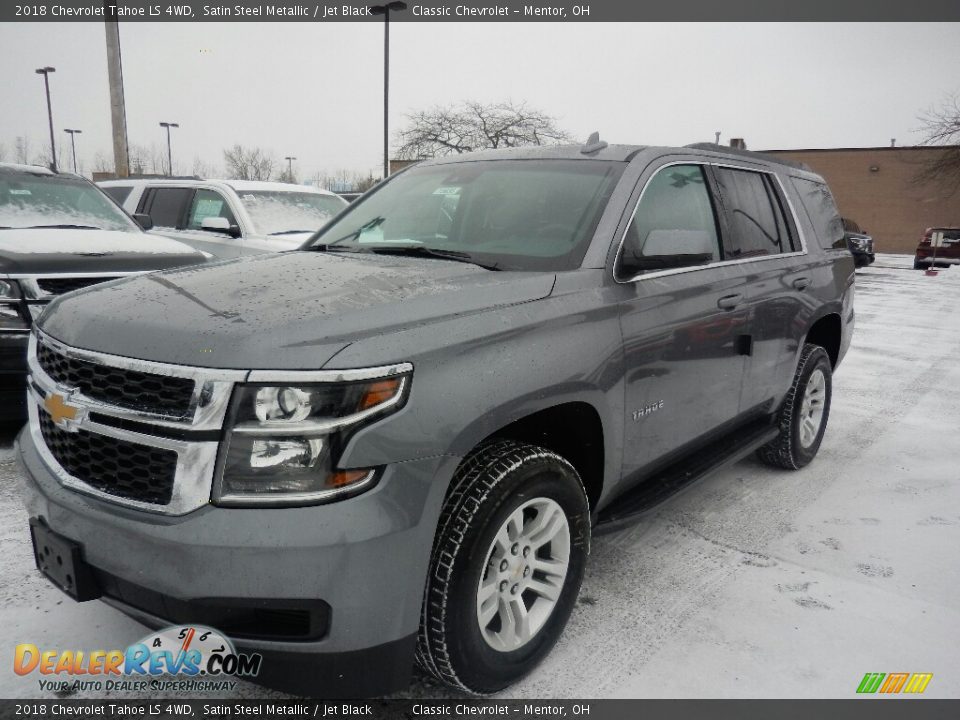 2018 Chevrolet Tahoe LS 4WD Satin Steel Metallic / Jet Black Photo #1