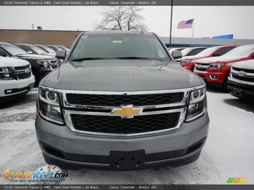 2018 Chevrolet Tahoe LS 4WD Satin Steel Metallic / Jet Black Photo #2