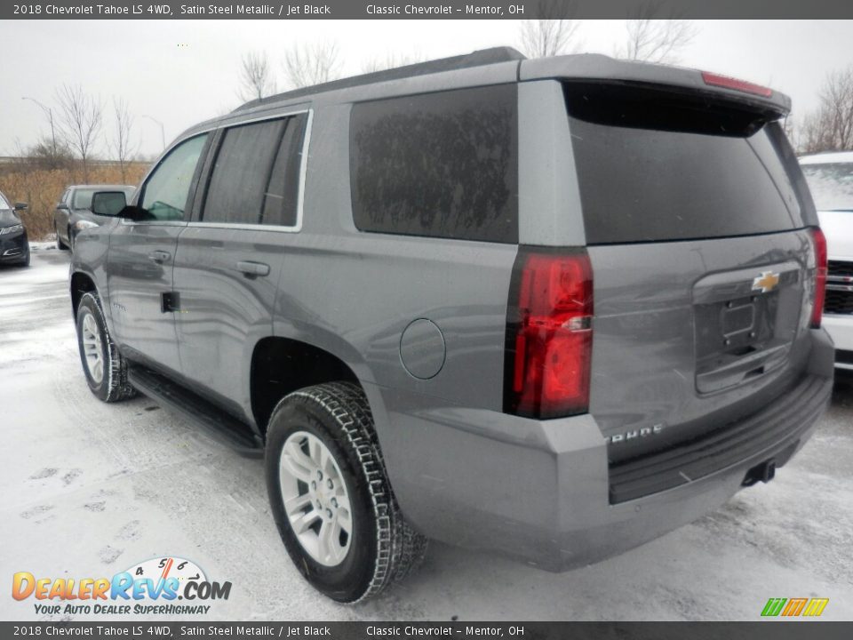 2018 Chevrolet Tahoe LS 4WD Satin Steel Metallic / Jet Black Photo #6