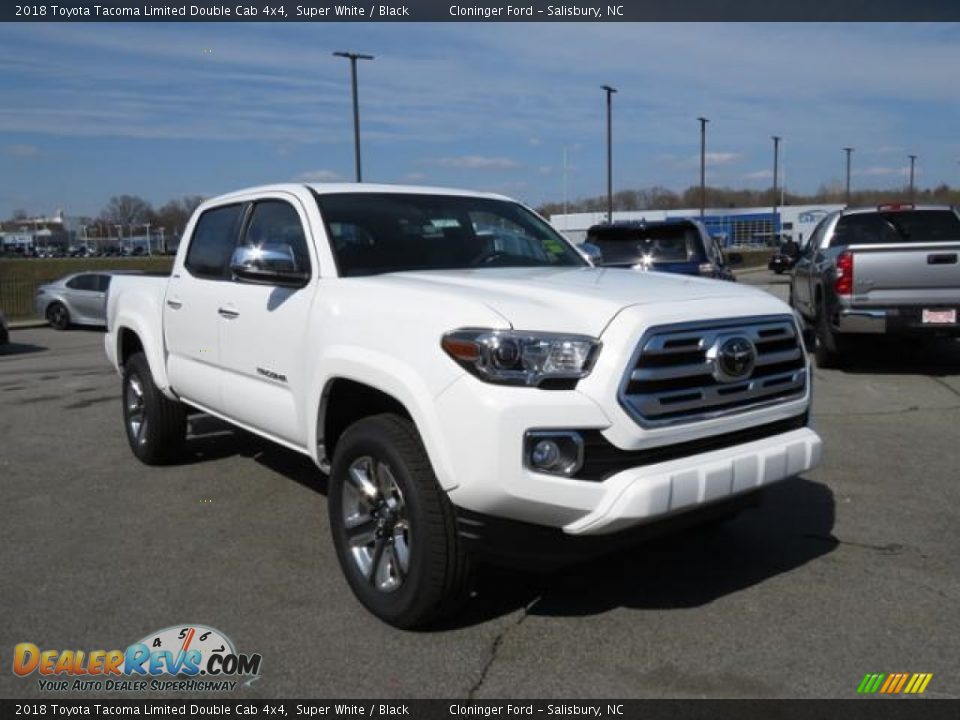 Front 3/4 View of 2018 Toyota Tacoma Limited Double Cab 4x4 Photo #1