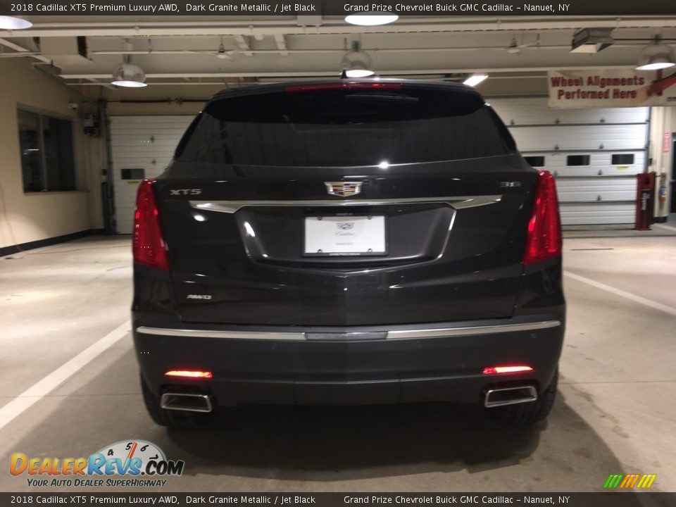 2018 Cadillac XT5 Premium Luxury AWD Dark Granite Metallic / Jet Black Photo #5