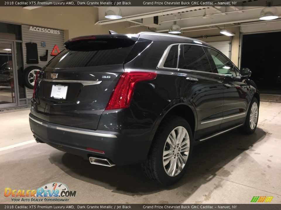2018 Cadillac XT5 Premium Luxury AWD Dark Granite Metallic / Jet Black Photo #6