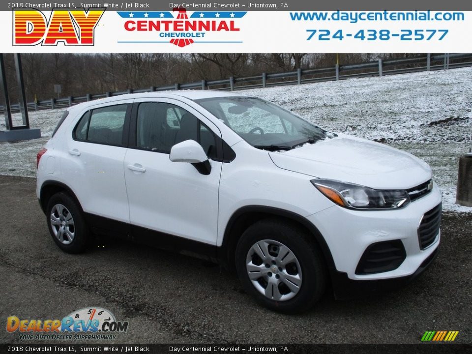 2018 Chevrolet Trax LS Summit White / Jet Black Photo #1