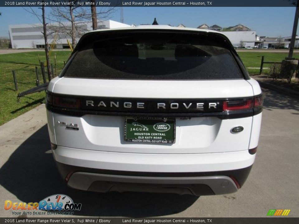2018 Land Rover Range Rover Velar S Fuji White / Ebony Photo #8