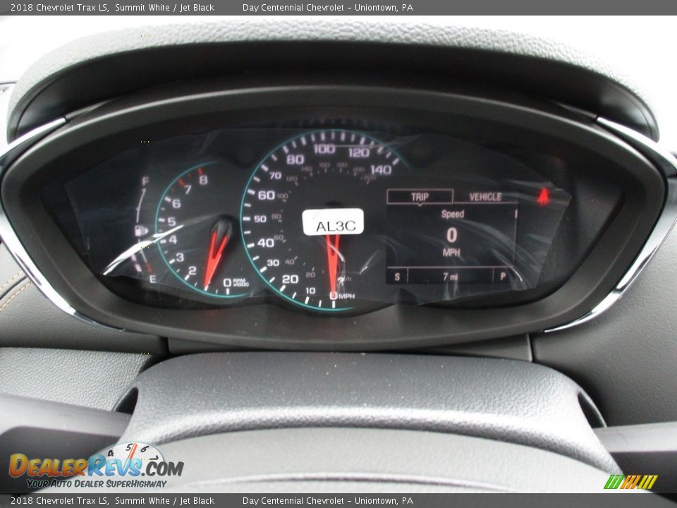 2018 Chevrolet Trax LS Summit White / Jet Black Photo #7