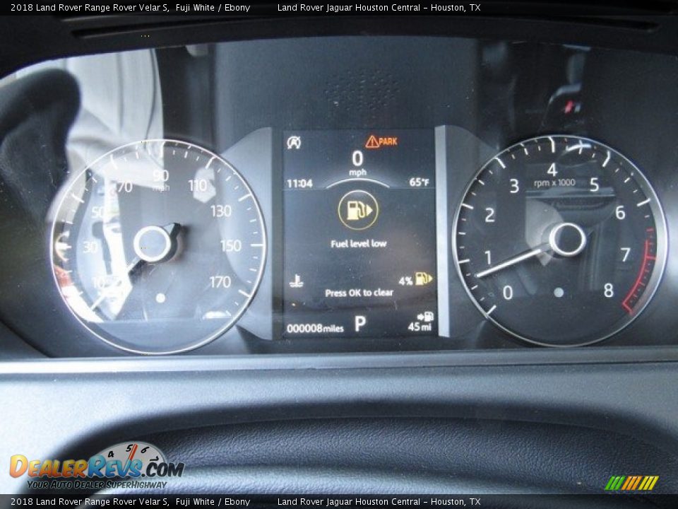 2018 Land Rover Range Rover Velar S Fuji White / Ebony Photo #30