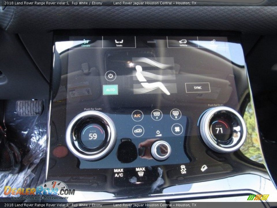 2018 Land Rover Range Rover Velar S Fuji White / Ebony Photo #34