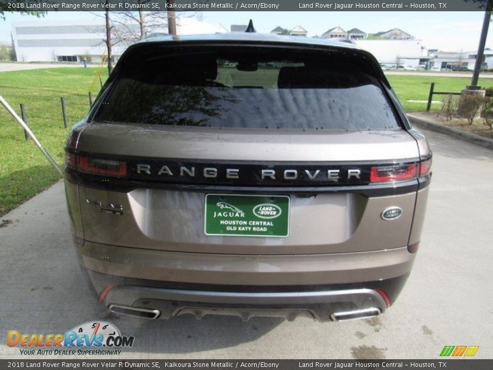 2018 Land Rover Range Rover Velar R Dynamic SE Kaikoura Stone Metallic / Acorn/Ebony Photo #8