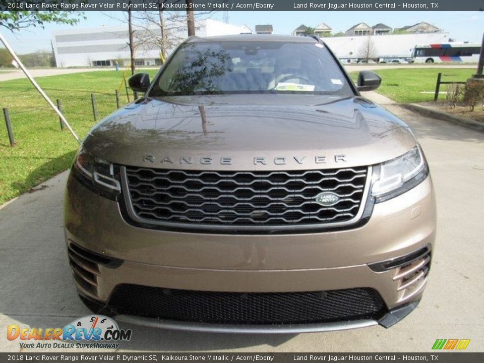 2018 Land Rover Range Rover Velar R Dynamic SE Kaikoura Stone Metallic / Acorn/Ebony Photo #9