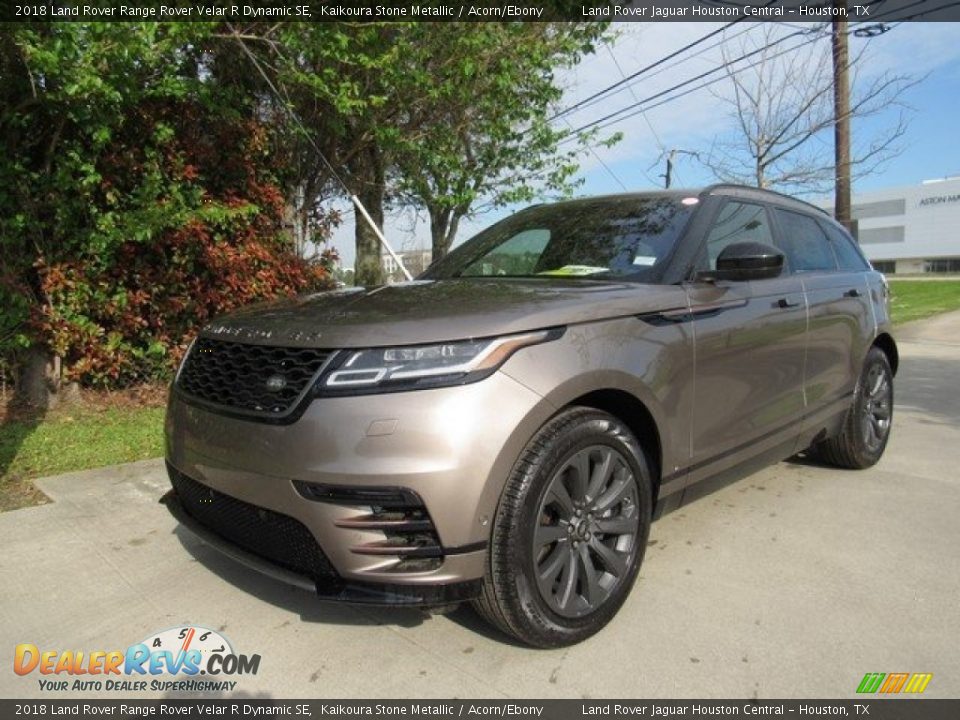 2018 Land Rover Range Rover Velar R Dynamic SE Kaikoura Stone Metallic / Acorn/Ebony Photo #10