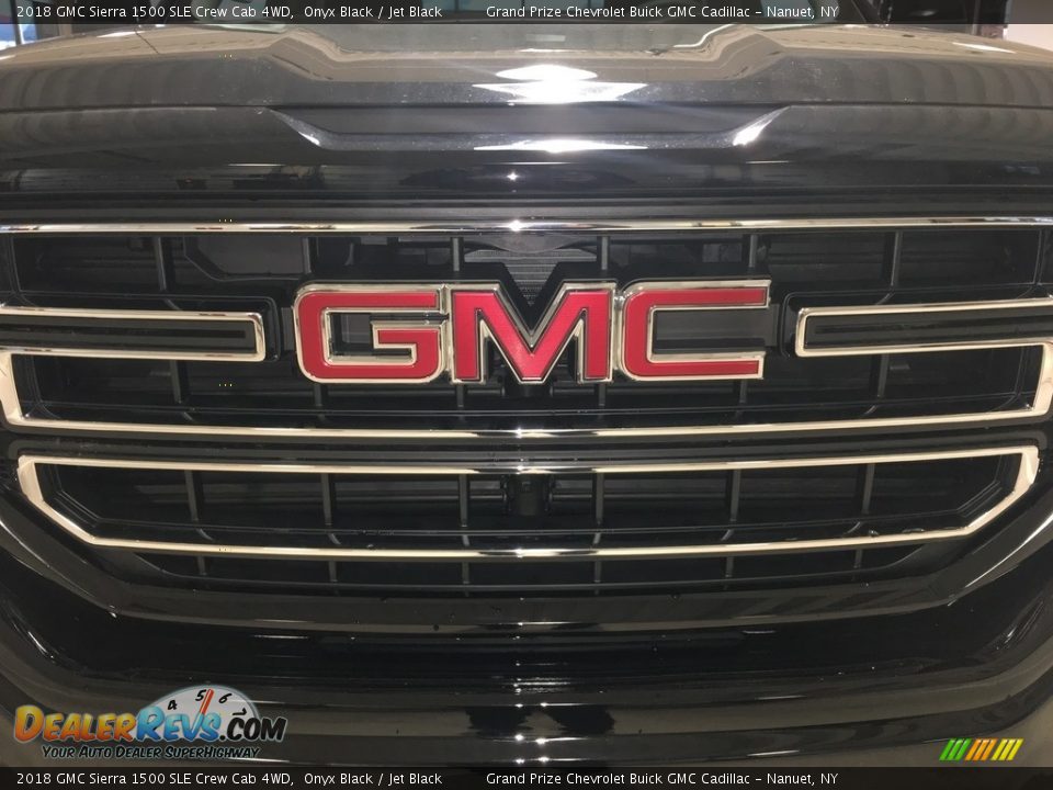 2018 GMC Sierra 1500 SLE Crew Cab 4WD Onyx Black / Jet Black Photo #9