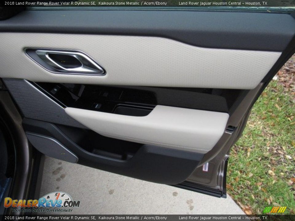 2018 Land Rover Range Rover Velar R Dynamic SE Kaikoura Stone Metallic / Acorn/Ebony Photo #21