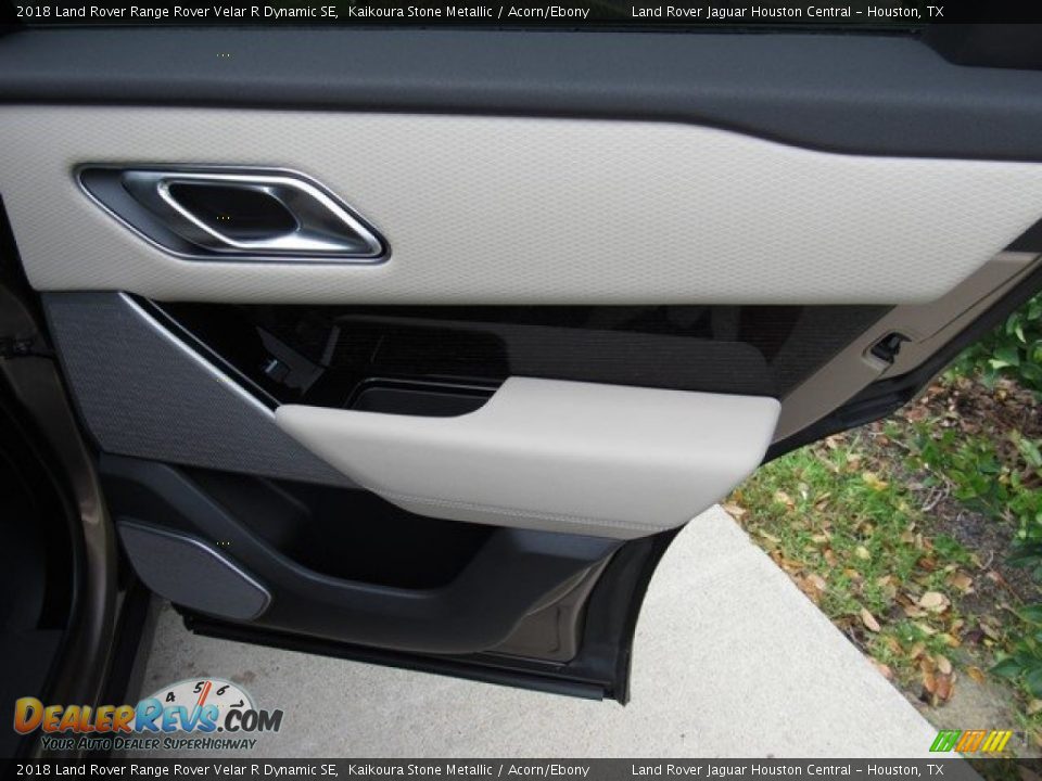 2018 Land Rover Range Rover Velar R Dynamic SE Kaikoura Stone Metallic / Acorn/Ebony Photo #22