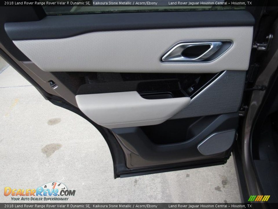 2018 Land Rover Range Rover Velar R Dynamic SE Kaikoura Stone Metallic / Acorn/Ebony Photo #23