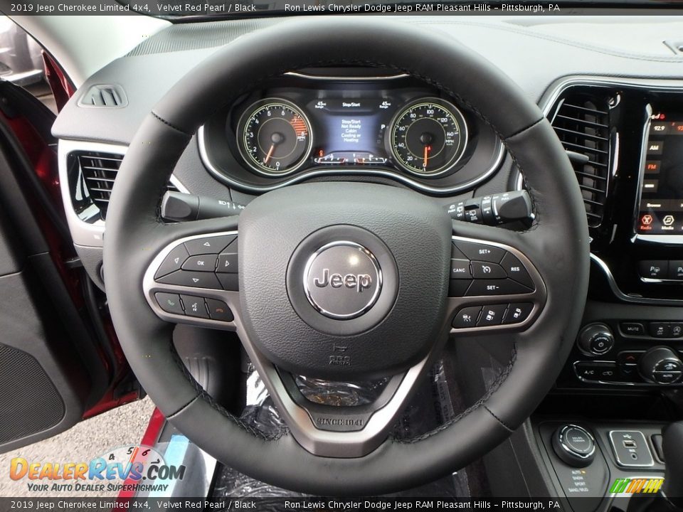 2019 Jeep Cherokee Limited 4x4 Steering Wheel Photo #20